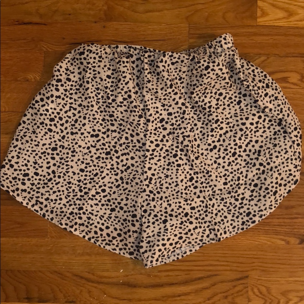 shein dalmatian shorts